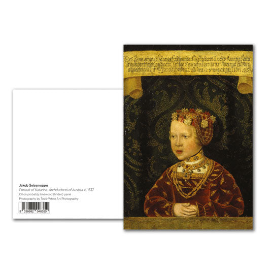 Portrait of Katarina, Archduchess of Austria