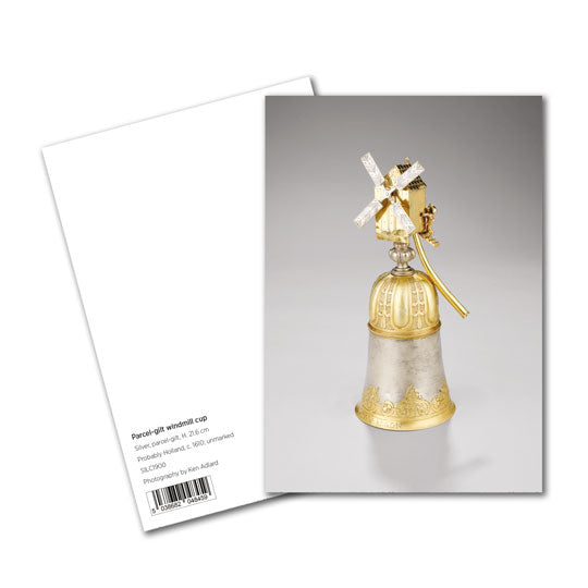 Parcel-gilt windmill cup